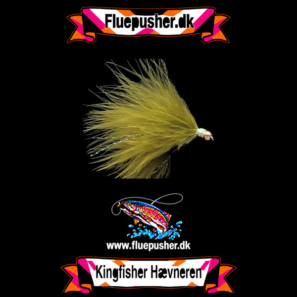 Oliven glitter goldhead Hævner