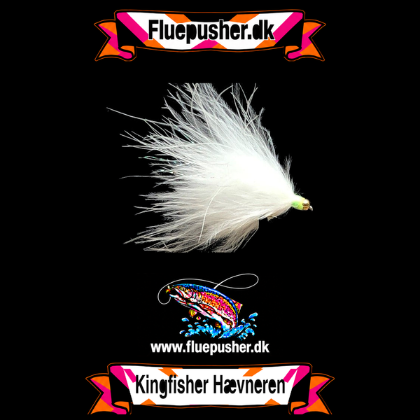 Double vinter hvid/chartreuse krystal Hævner