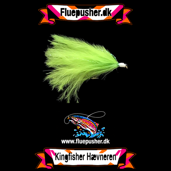 Chartreuse marabou flash hævner