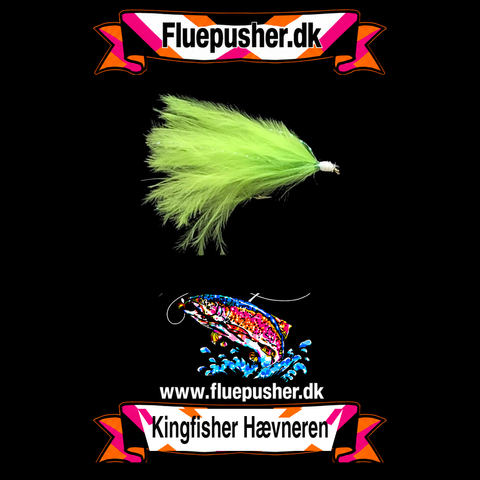Chartreuse marabou flash hævner