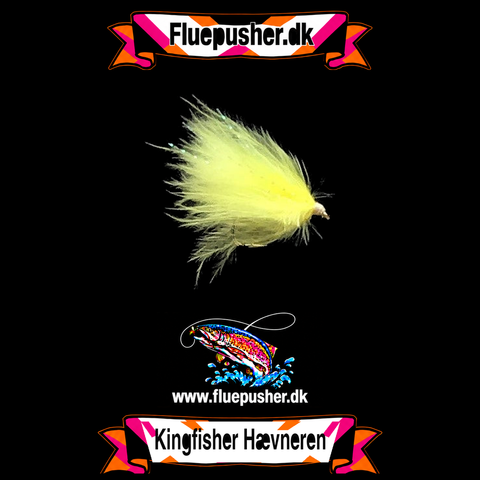 Gul/hvid marabou Hævner