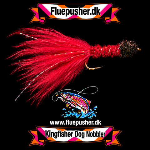 Light dog nobbler red/black