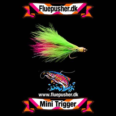 Mini Trigger Wide Gap Chartreuse/Pink