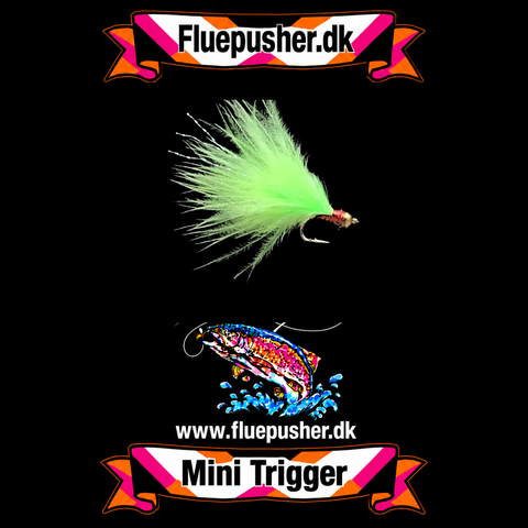 Mini Trigger wide gap chartreuse/rubin