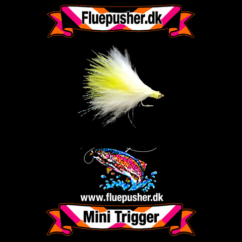 Mini Trigger wide gap Gul/hvid