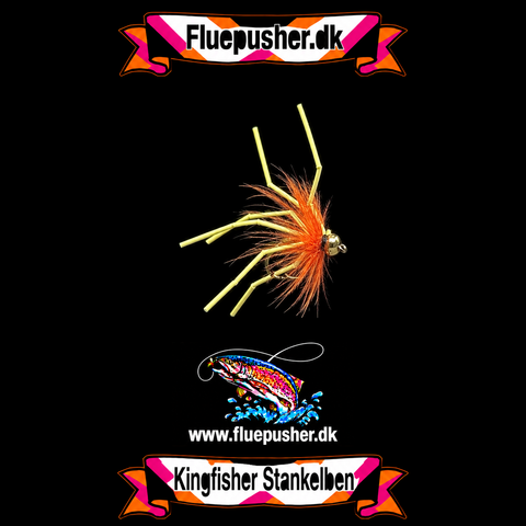 Orangefarbene Beine mit gelben Beinen