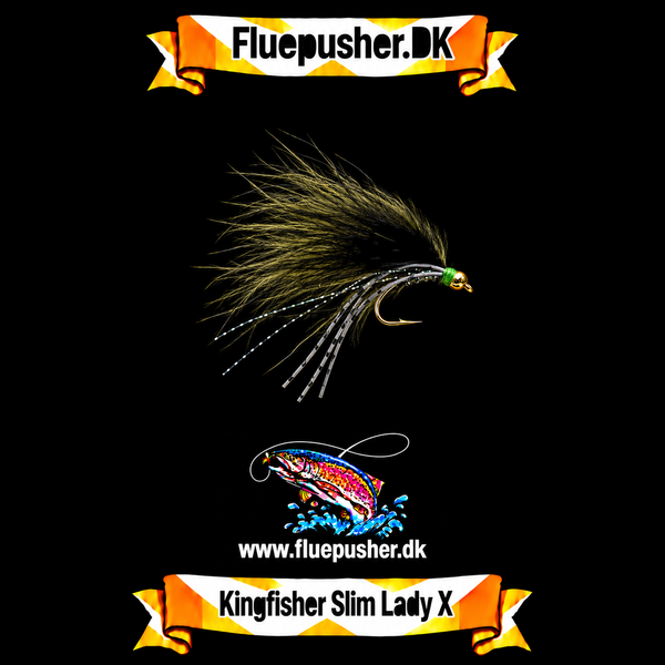 Kingfisher Slim Lady X – FP Slim Lady gummiben sort