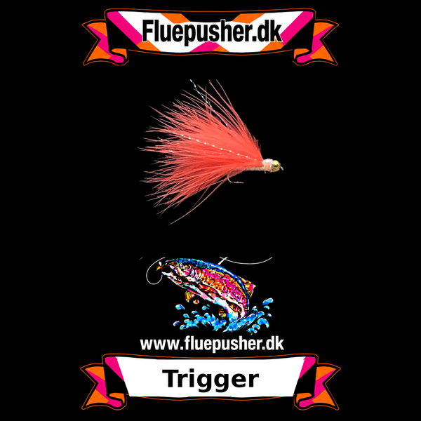 Trigger orange/gold i ensartet størrelse