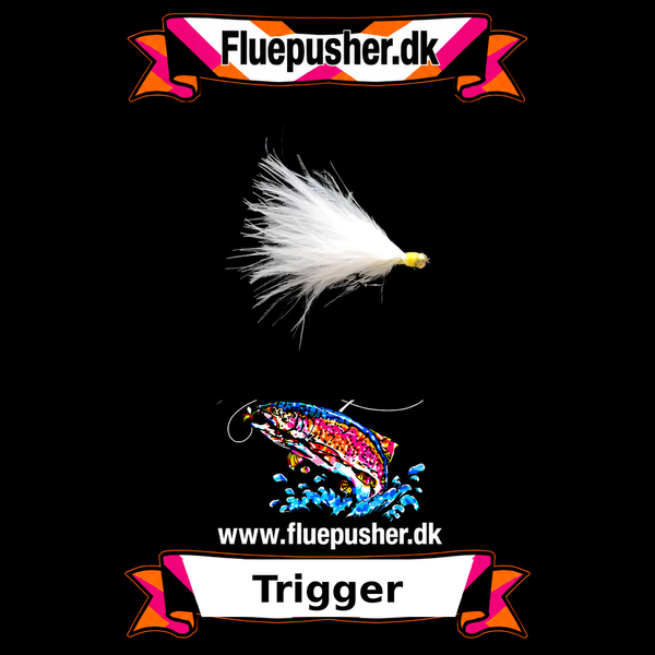 Trigger hvid i ensartet størrelse