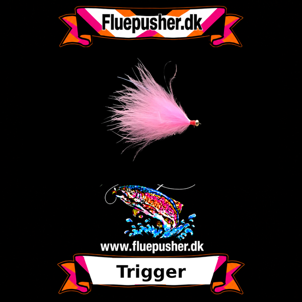 Trigger pink i ensartet størrelse