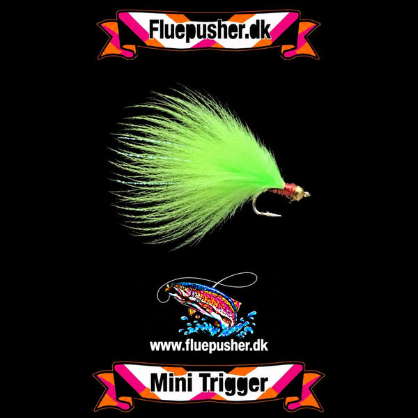 Mini Trigger wide gap chartreuse/rubin