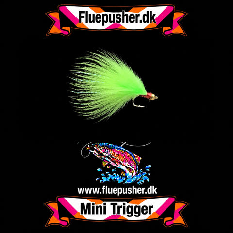 Mini Trigger wide gap chartreuse/rubin