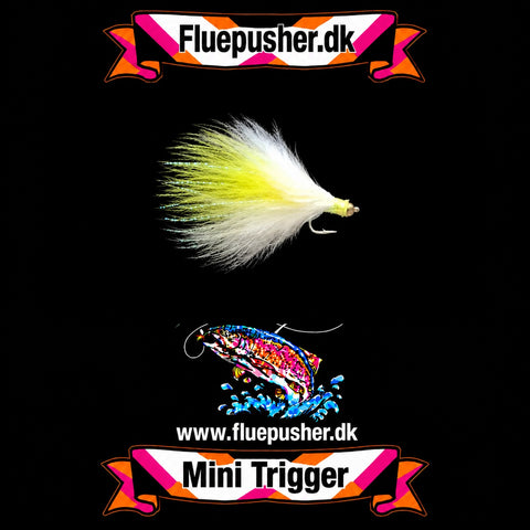 Mini Trigger wide gap Gul/hvid