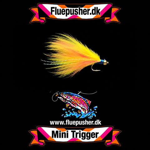 Mini Trigger wide gap orange/gul/blå