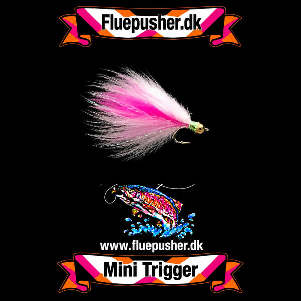 Mini Trigger wide gap pink/hvid