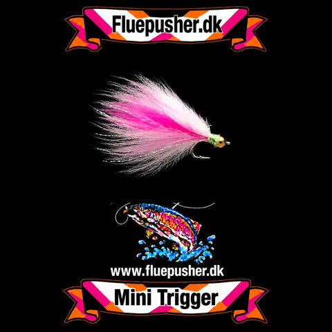 Mini Trigger wide gap pink/hvid