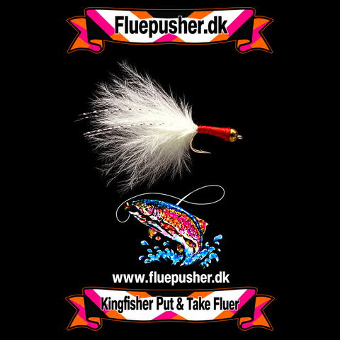 P&T nymphen rød long tail
