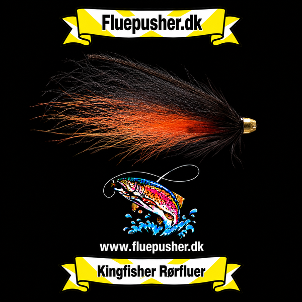 Orange laser cone rørflue – Kingfisher Rørfluer
