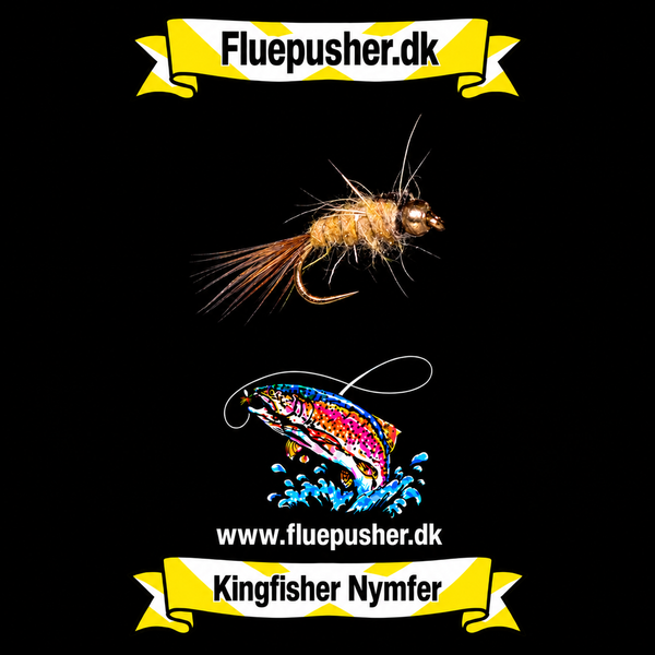 Pheasant tail amber – Kingfisher Nymfer