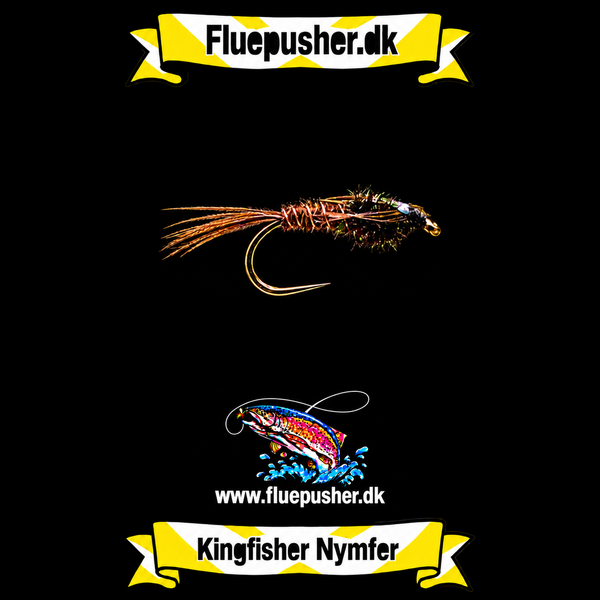 Pheasant tail pearl – Kingfisher Nymfer