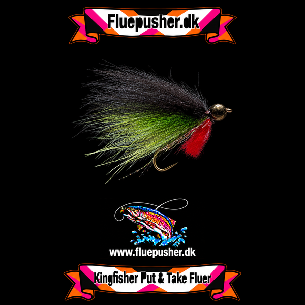 Pusher fly chartreuse