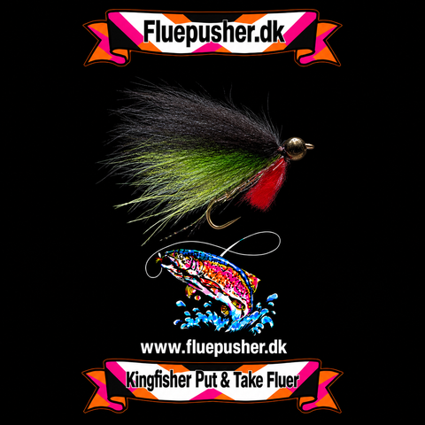 Pusher fly chartreuse