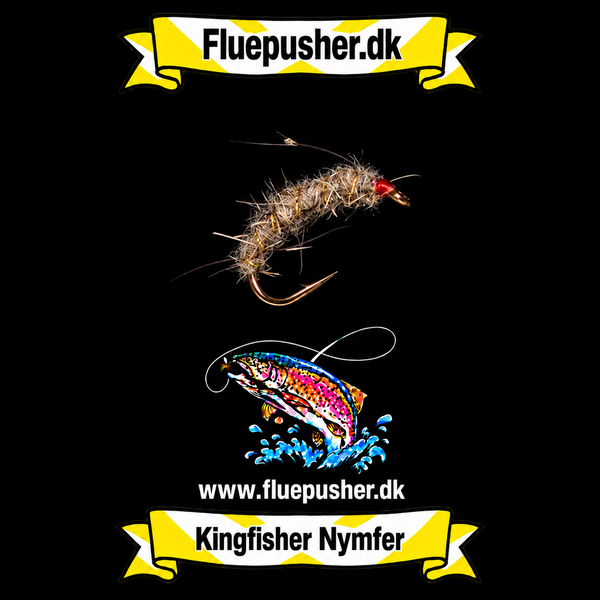 Red Hares ear weighted – Kingfisher Nymfer