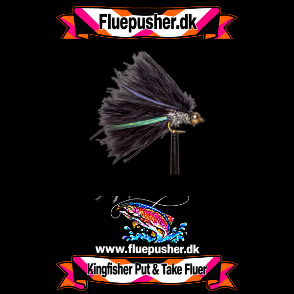 Silver Frits mini widegap cats whisker