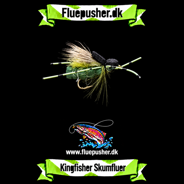 Green foam bug