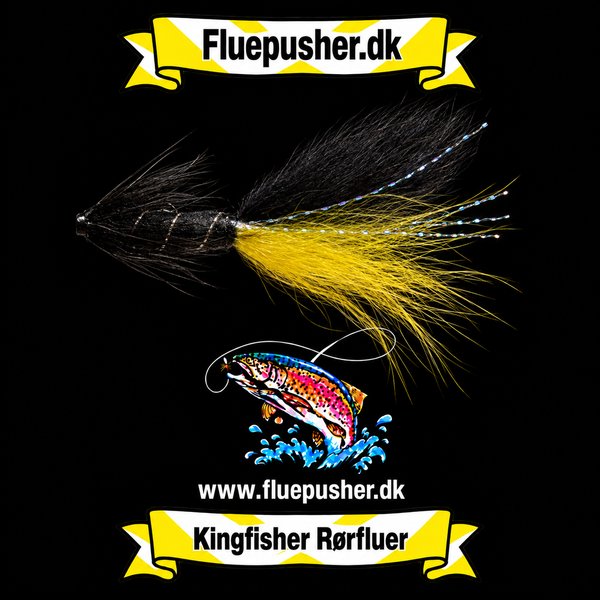 Snelda fox black rørflue – Kingfisher Rørfluer