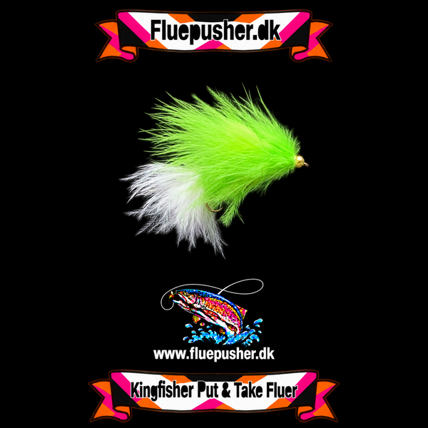 Cirkusfluen Chartreuse/hvid nyheder