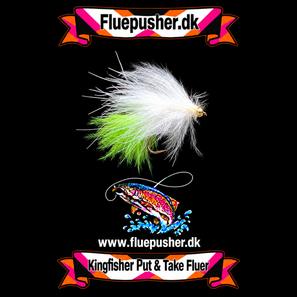 Cirkusfluen White/chartreuse