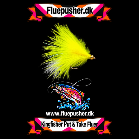 Cirkusfluen Yellow/white