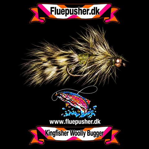 Olive grizzly woolly bugger