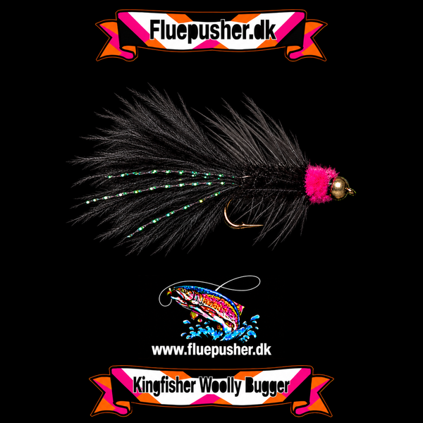 Pink but woolly bugger – Kingfisher Woolly Bugger