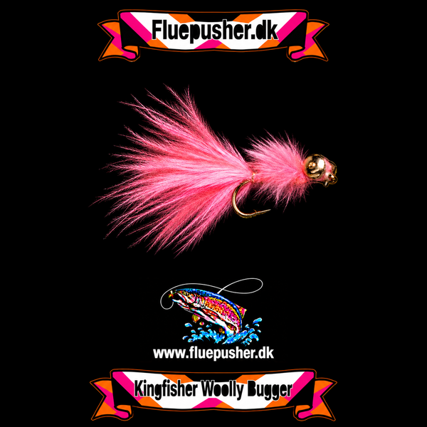 Pink deep woolly bugger – Kingfisher Woolly Bugger