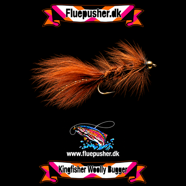 Brun Woolly bugger – Kingfisher Woolly Bugger