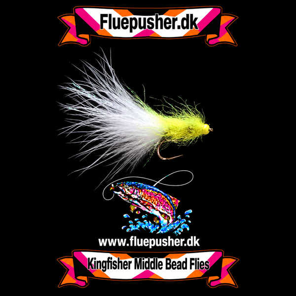 Yellow middle bead fly uv