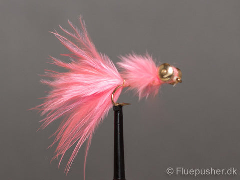 Pink deep woolly bugger