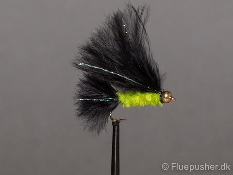 Grøn/sort cats whisker