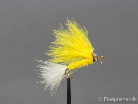 Gelb/weißer Katzen-Whisker-Propeller, Größe 4