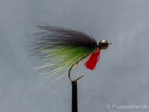 Pusher fly chartreuse