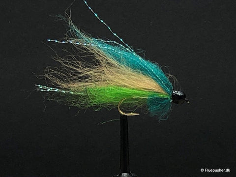 Silver wing blue/chartreuse