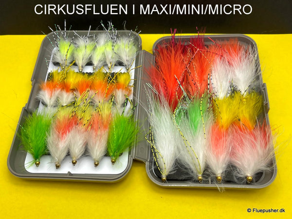 Cirkusfluen maxi-mini-micro