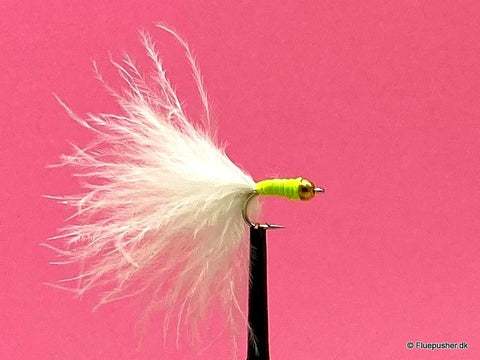 Harlev nymphen chartreuse long tail
