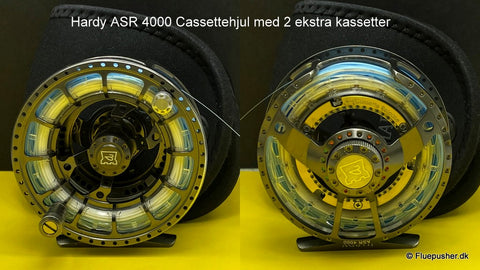 Gebrauchte Räder Hardy ASR 4000 Kassettenrad mit 2 zusätzlichen Spulen